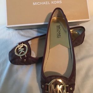 Michael Kors moccasin flats